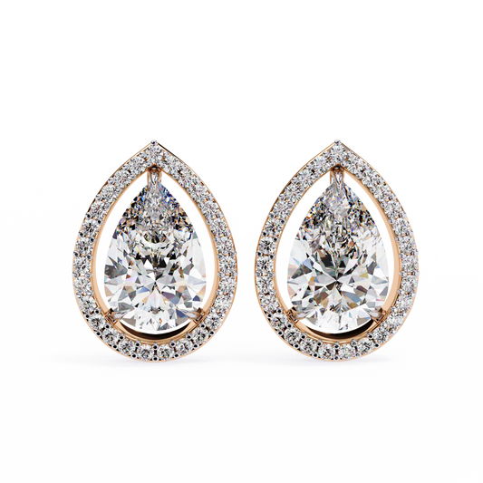 Teara Solitaire Studs