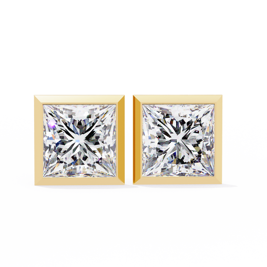 Bezelina Solitaire Studs