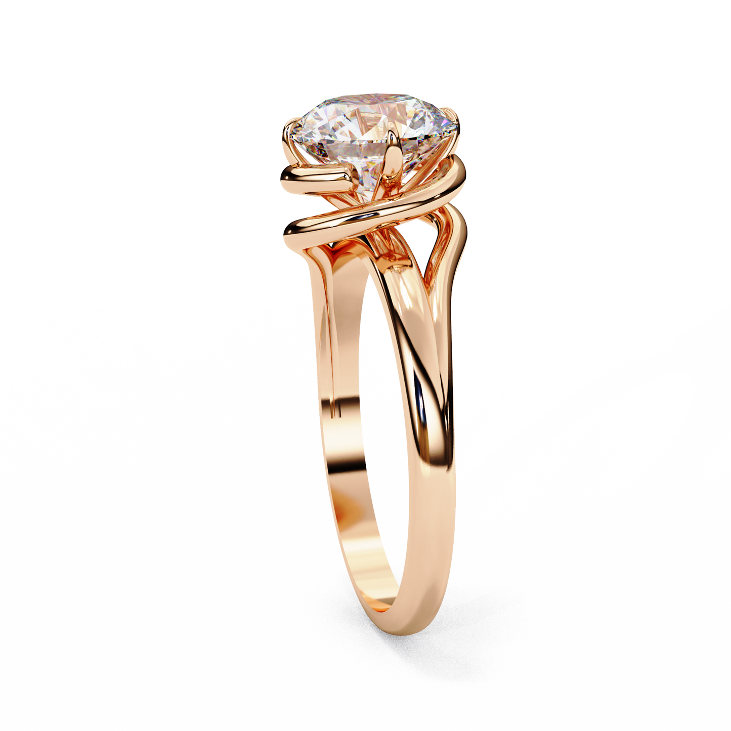 Circle of Grace Solitaire Ring