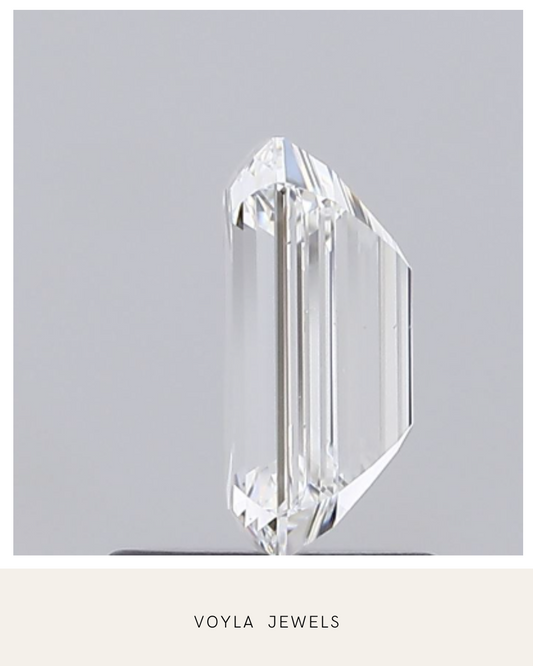 Lab Grown Emerald Diamond 1.00ct E VS2