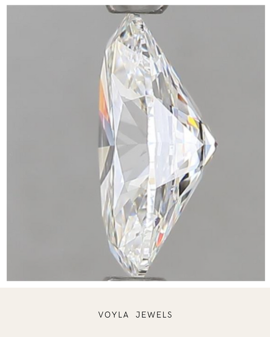 Lab Grown Oval Diamond 1.00ct F VS1