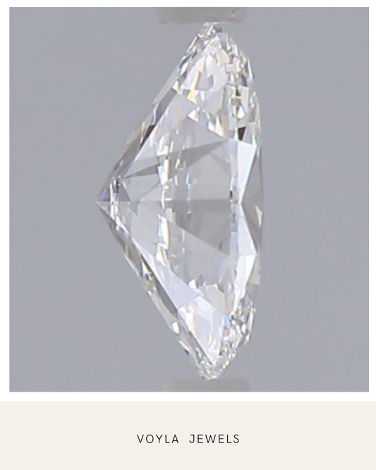 Lab Grown Oval Diamond 1.00ct F VVS1