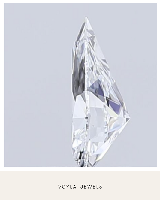 Lab Grown Pear Diamond 1.00ct E VS2