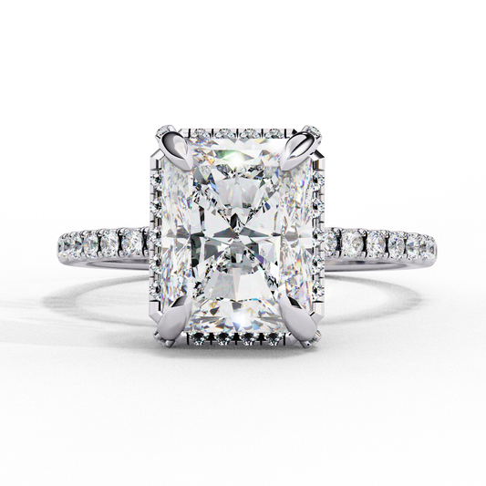 Sunlit Path Solitaire Ring