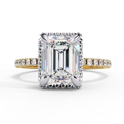 Grace beam Solitaire Ring