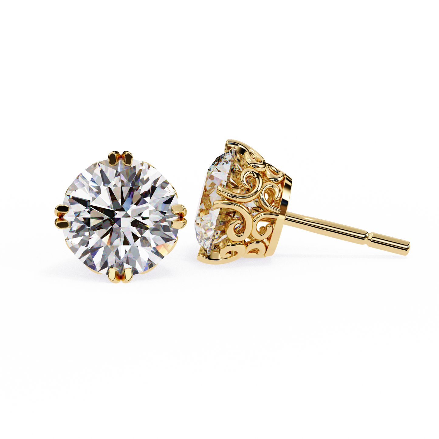 Victorian Bloom Studs