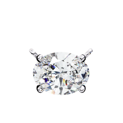 Ovalisse Solitaire Pendant