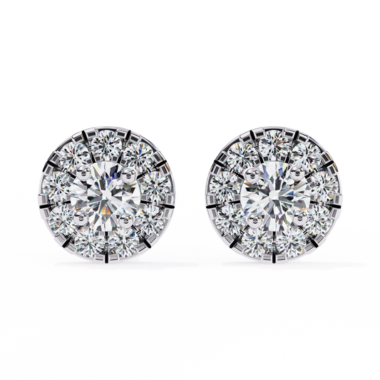Celeste Halo Studs