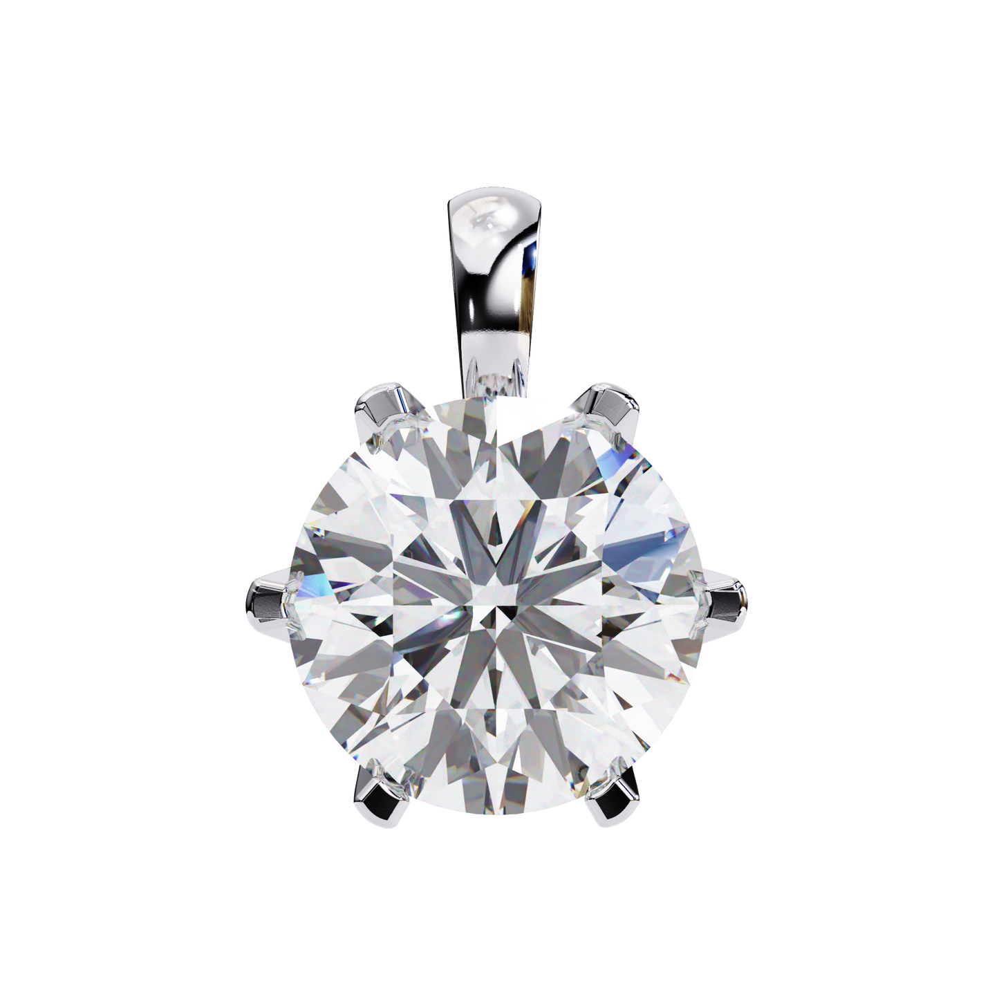 Sol Aura Solitaire Pendant