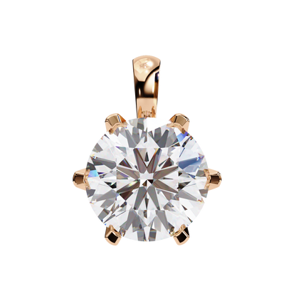 Sol Aura Solitaire Pendant