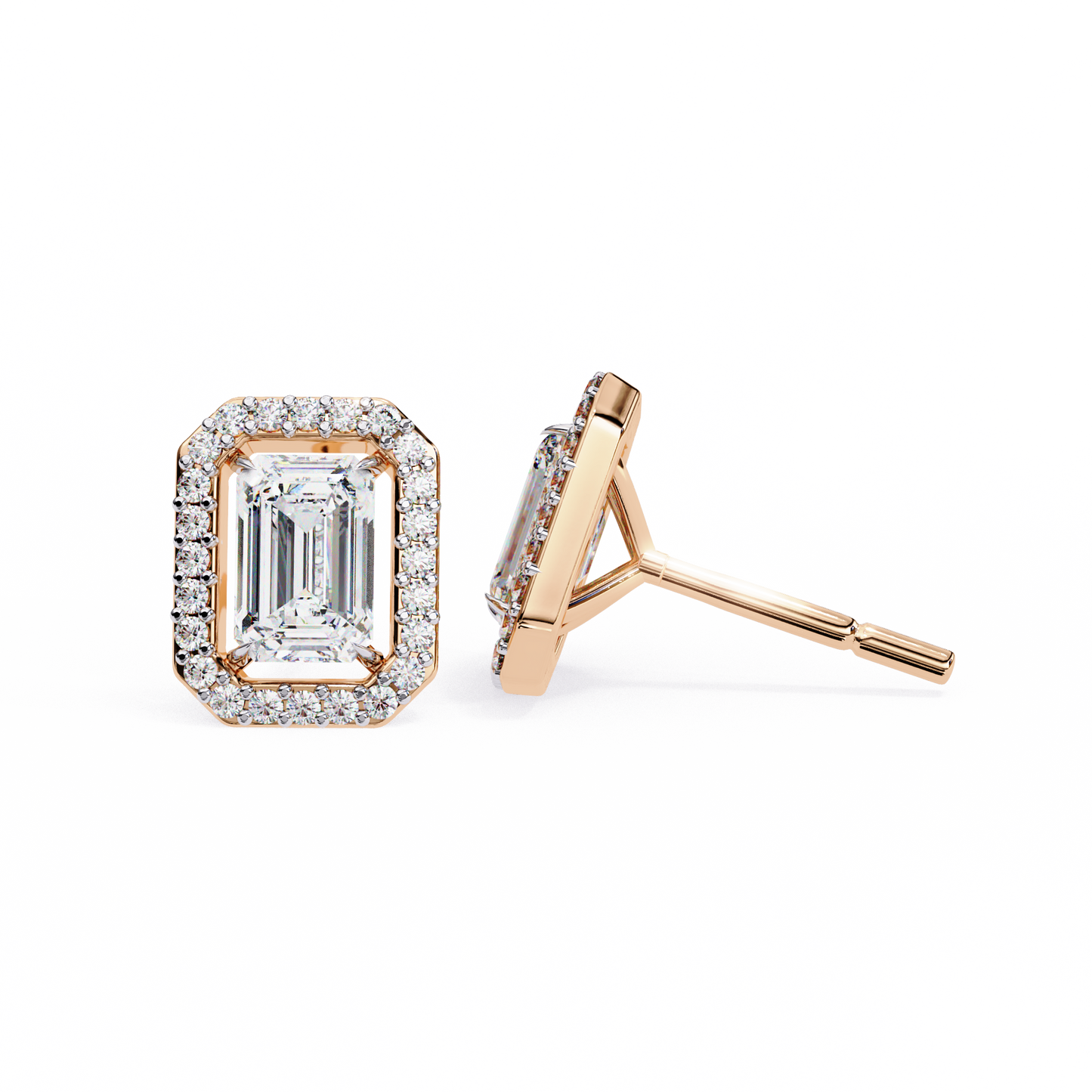 Emerelle Solitaire Studs