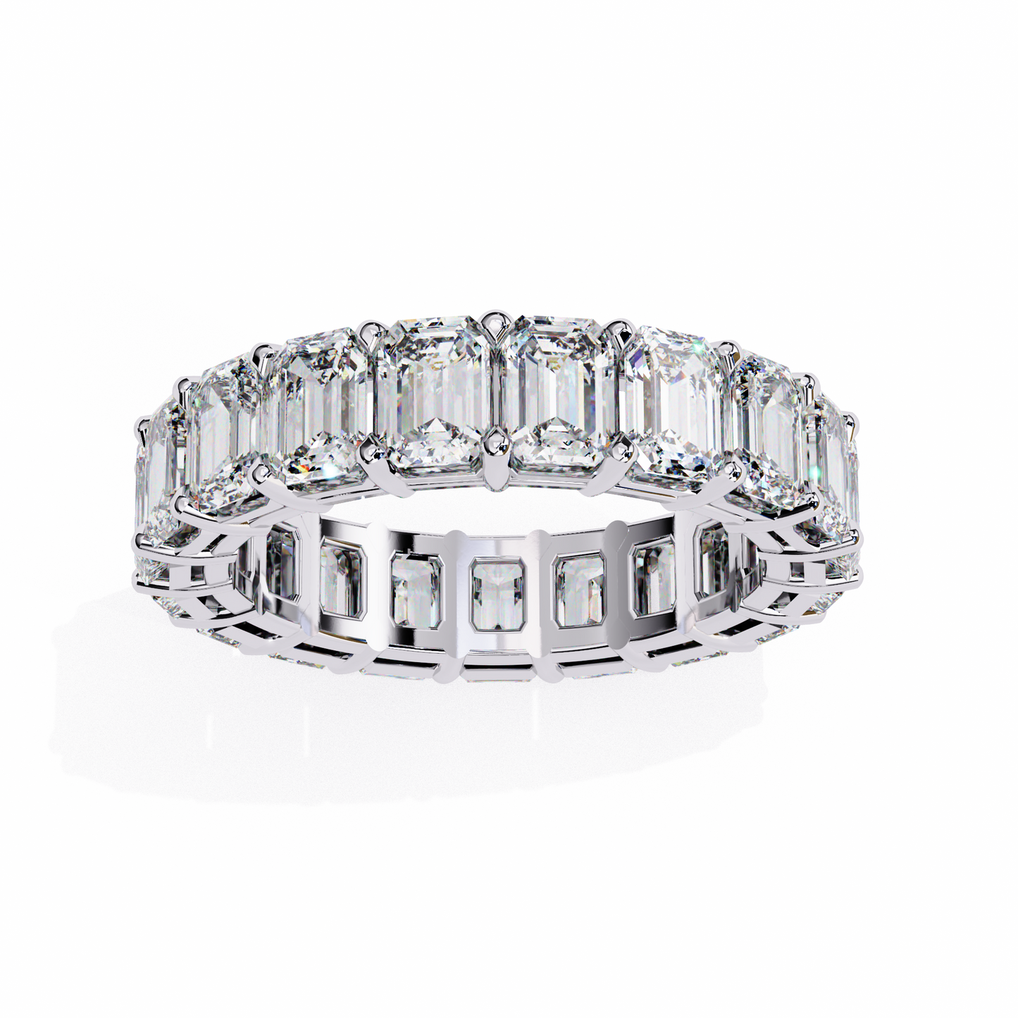 Tesseract Light Diamonds Band