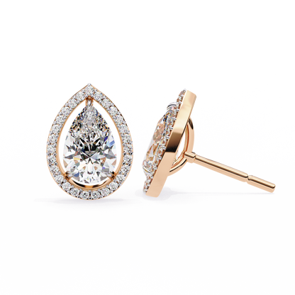 Teara Solitaire Studs