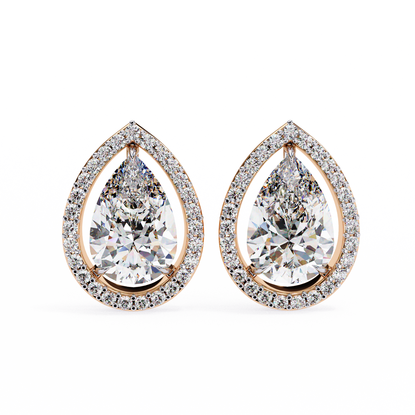 Teara Solitaire Studs