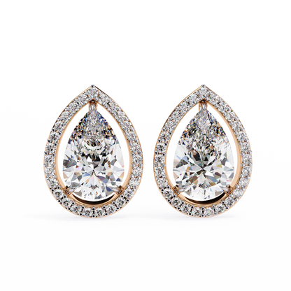 Teara Solitaire Studs
