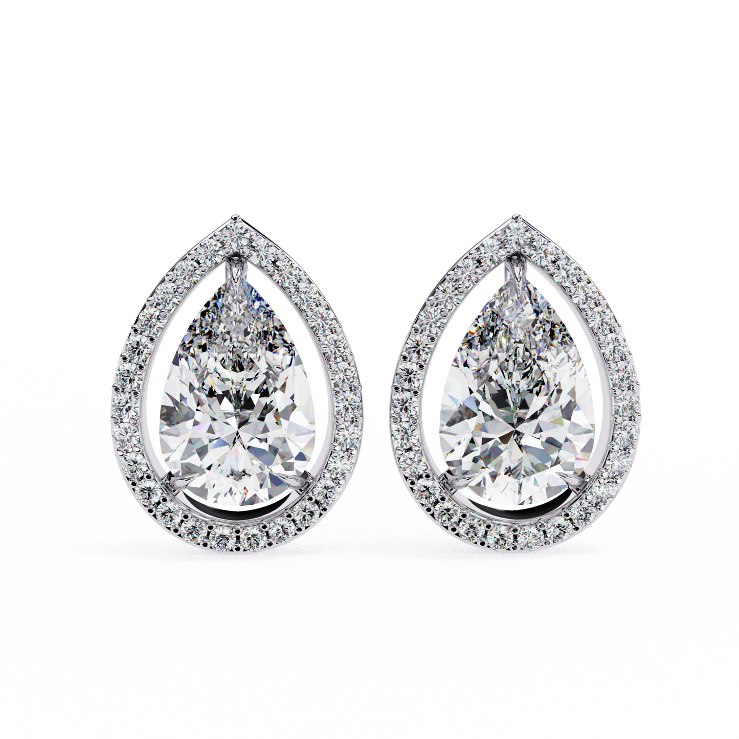 Teara Solitaire Studs