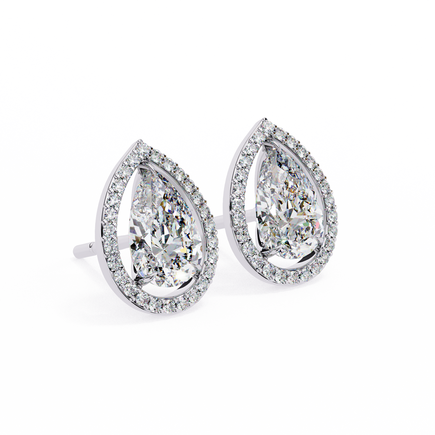 Teara Solitaire Studs