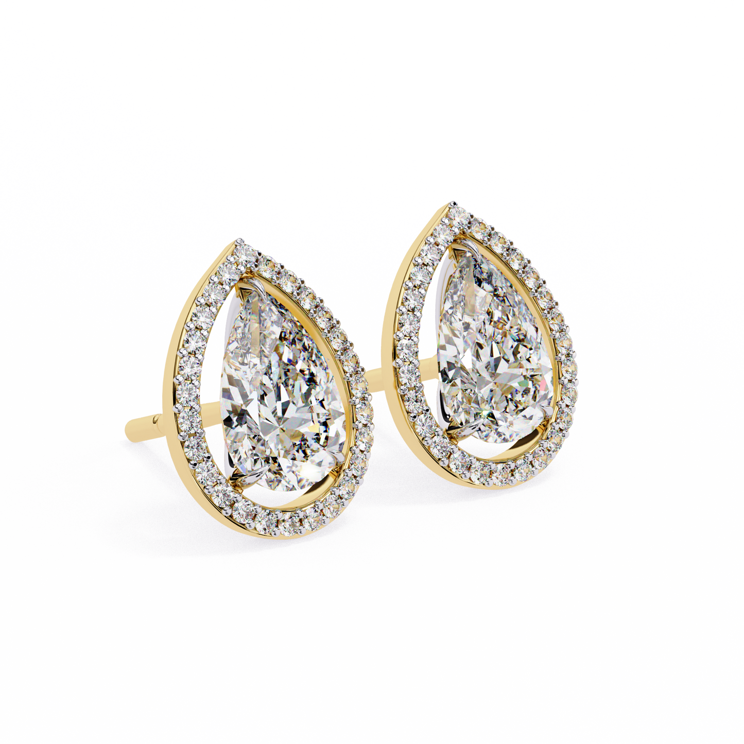 Teara Solitaire Studs