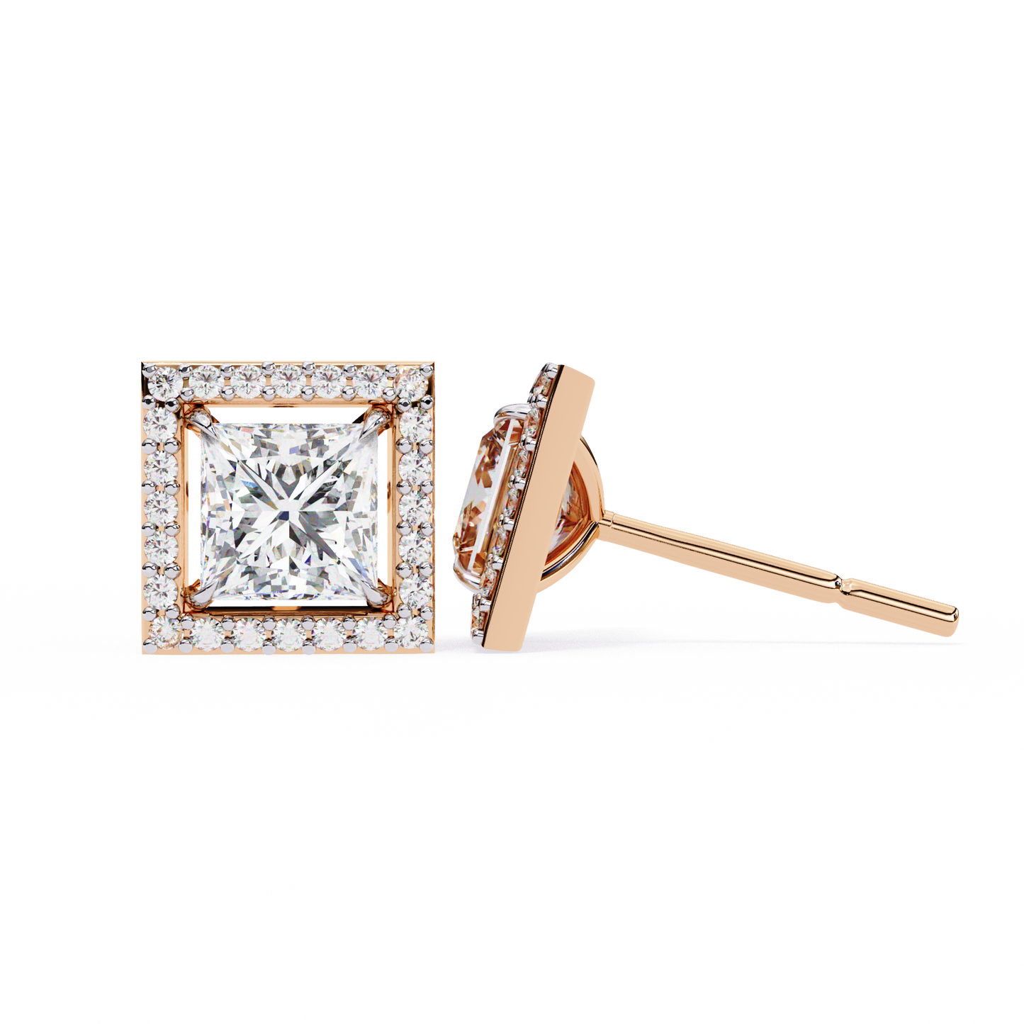 Priselle Solitaire Studs