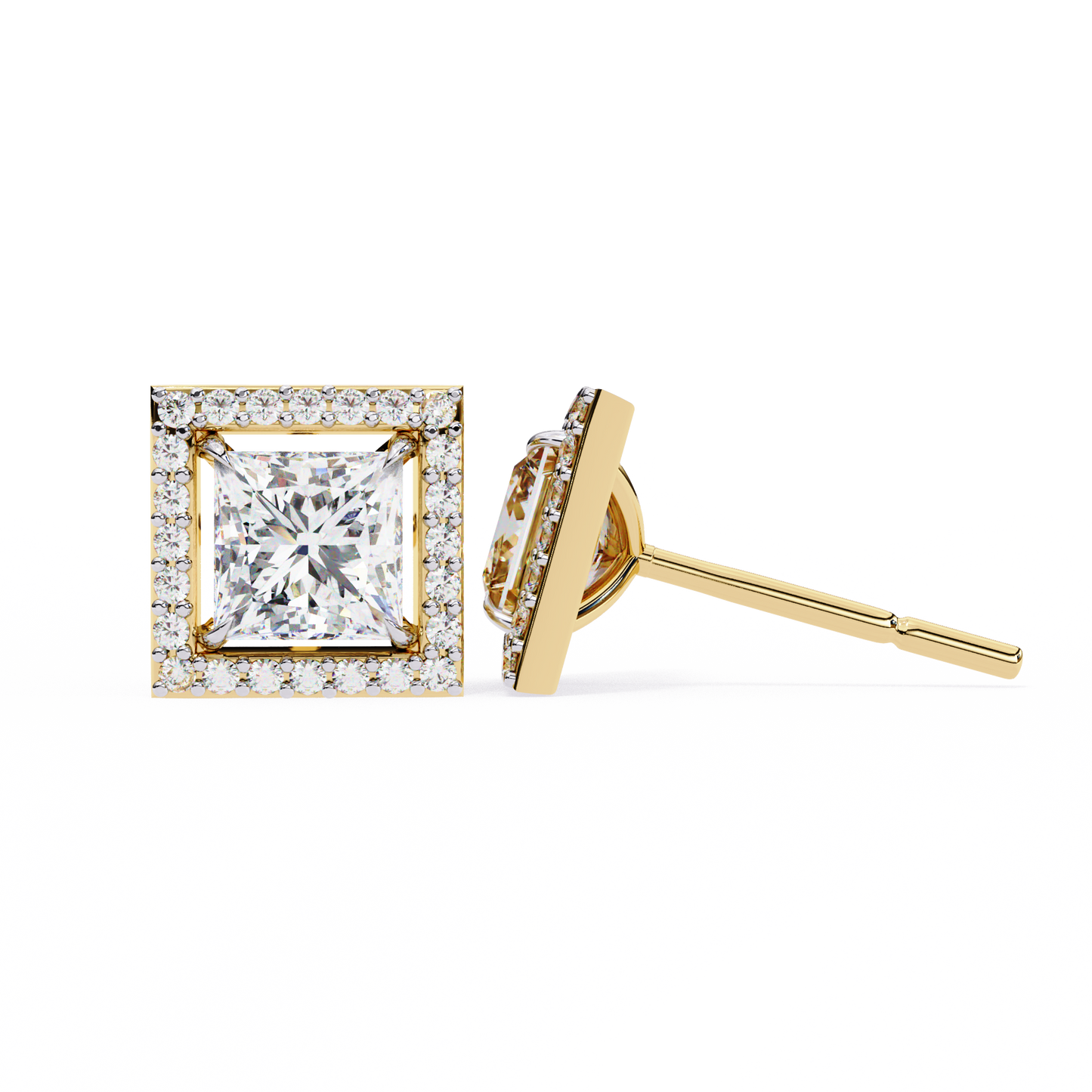 Priselle Solitaire Studs