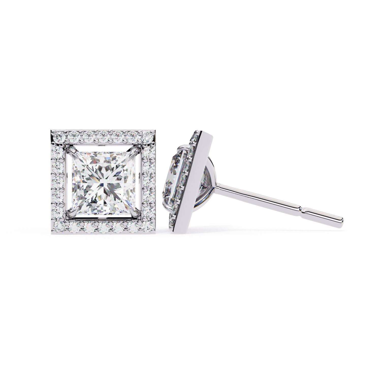 Priselle Solitaire Studs