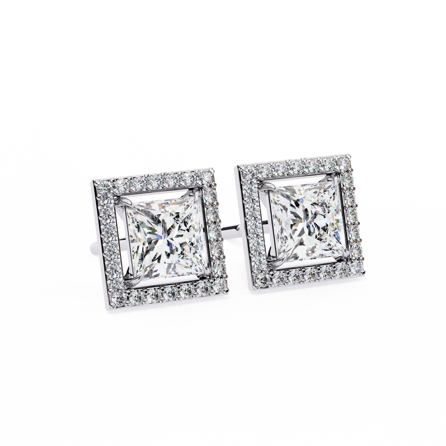 Priselle Solitaire Studs