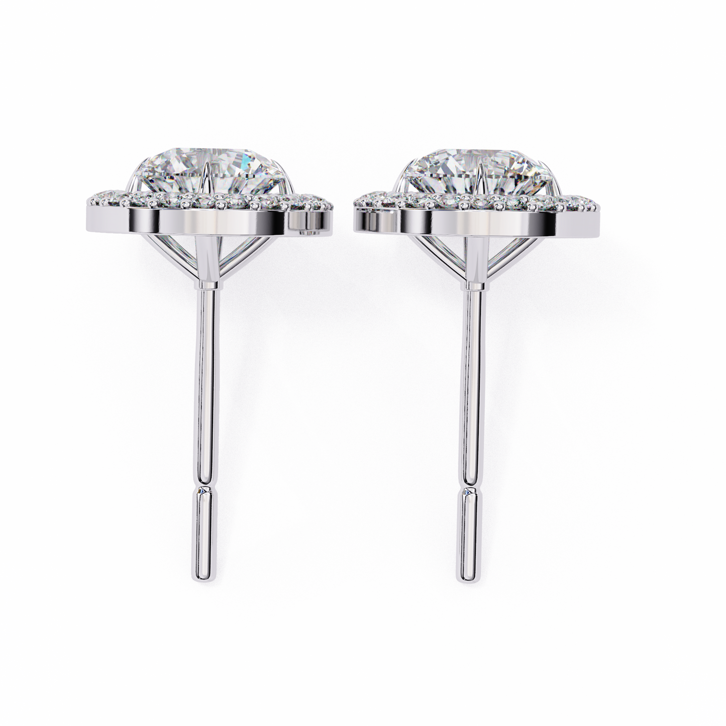 Ovalora Solitaire Studs