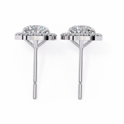 Ovalora Solitaire Studs