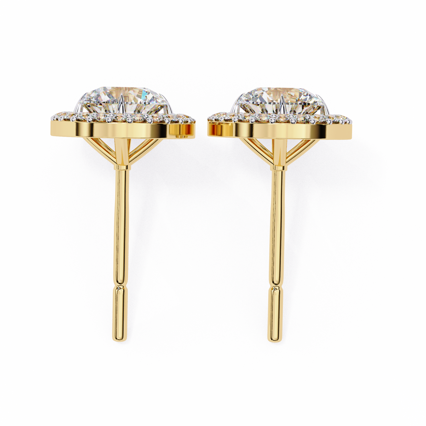Ovalora Solitaire Studs