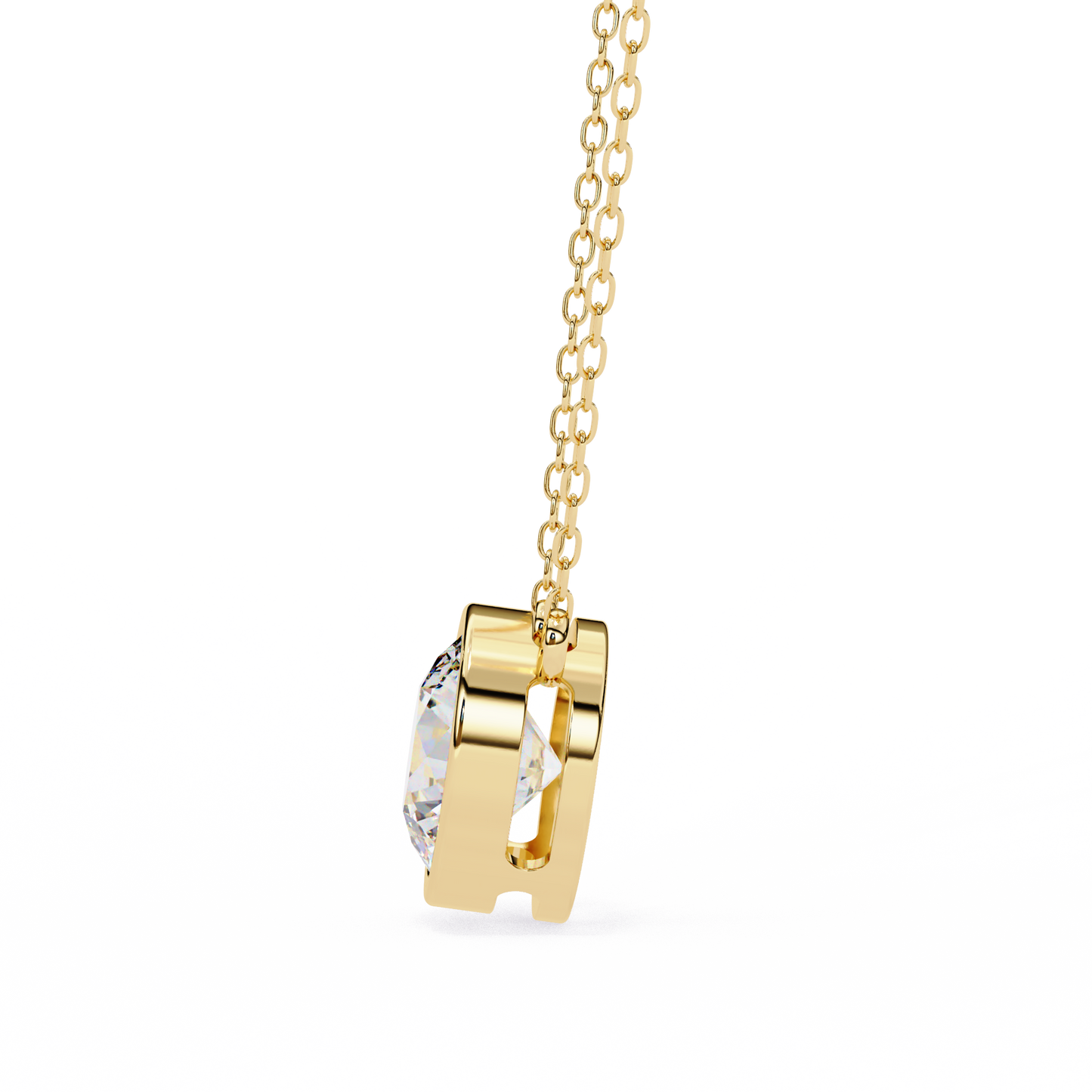 Haloir Solitaire Pendant