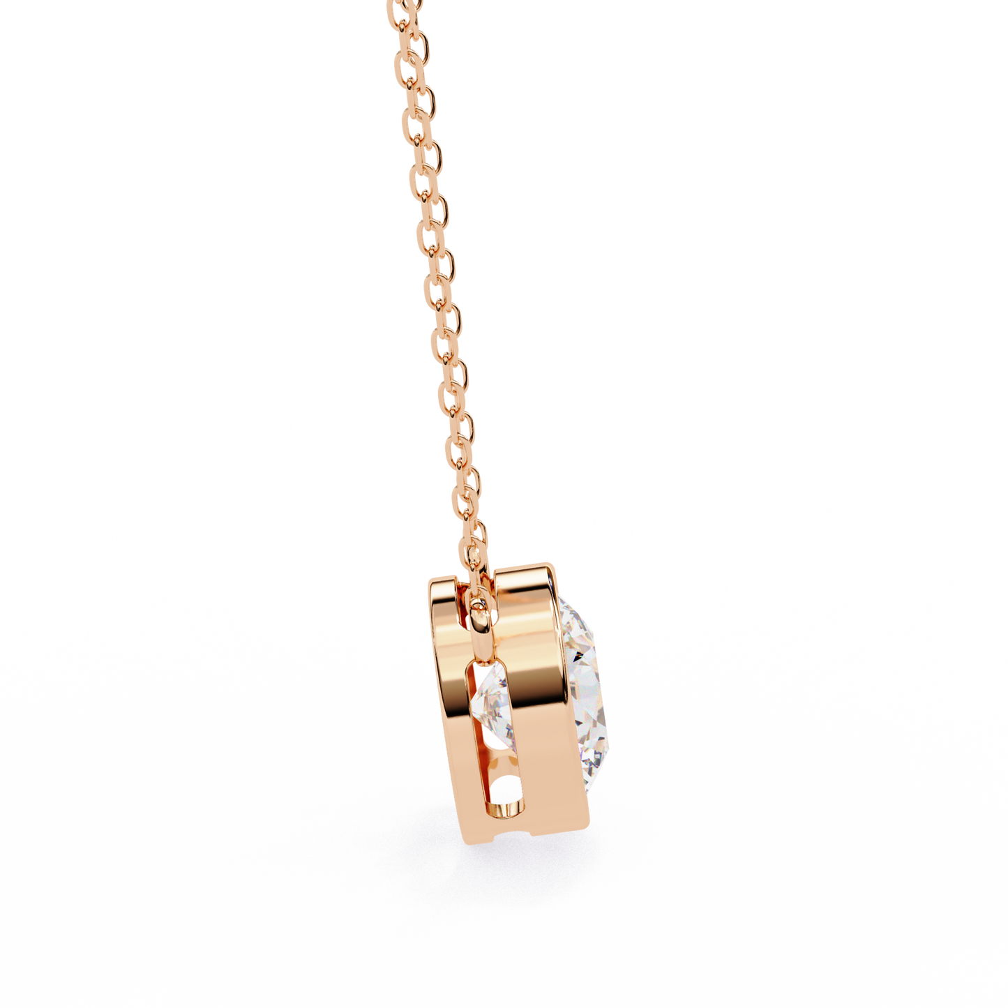 Haloir Solitaire Pendant