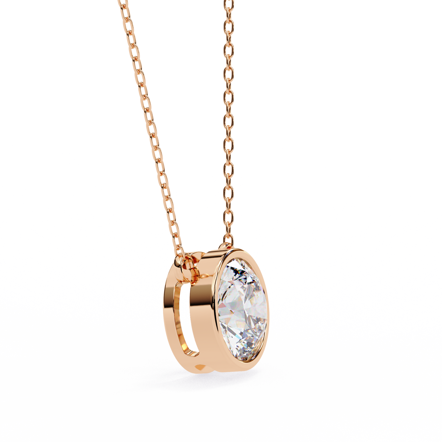 Haloir Solitaire Pendant
