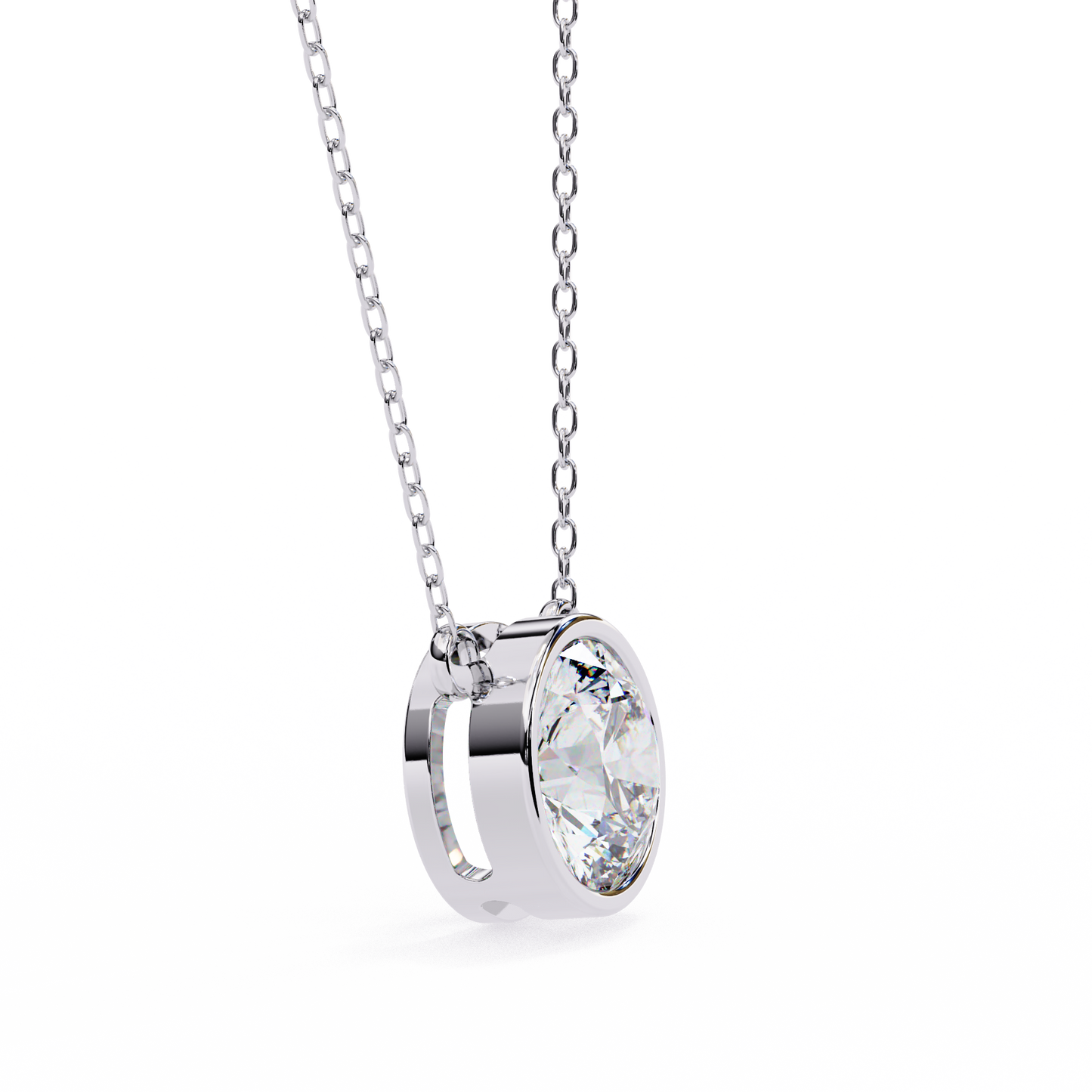 Haloir Solitaire Pendant
