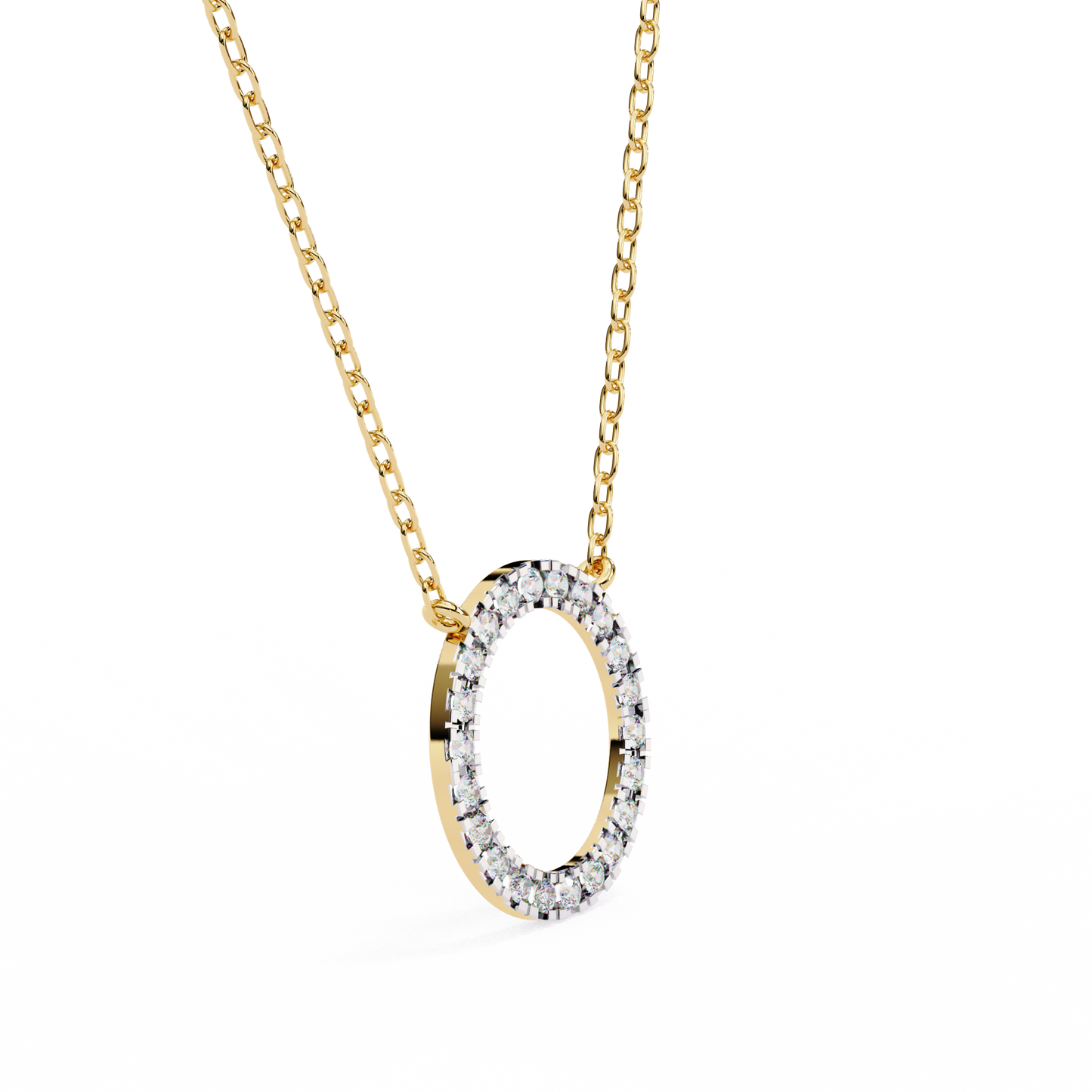 Circlee Diamond Pendant