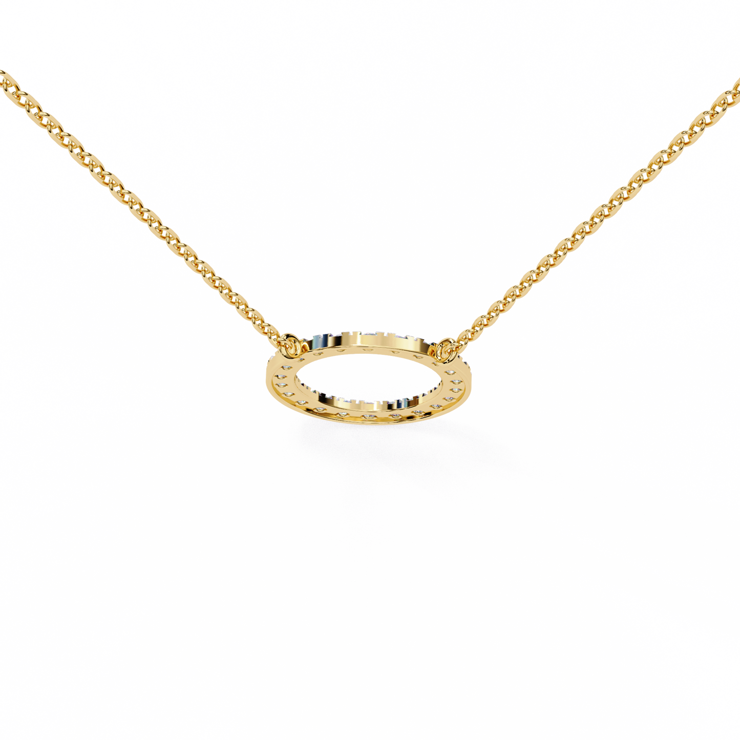 Circlee Diamond Pendant