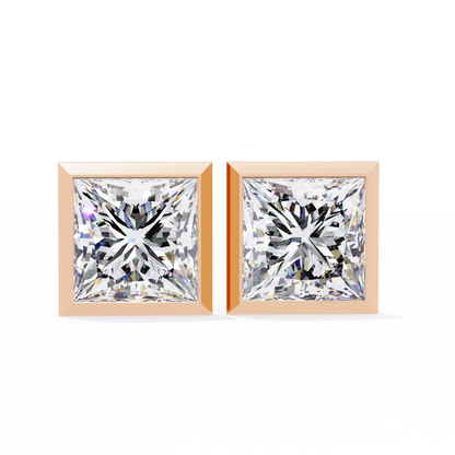 Bezelina Solitaire Studs