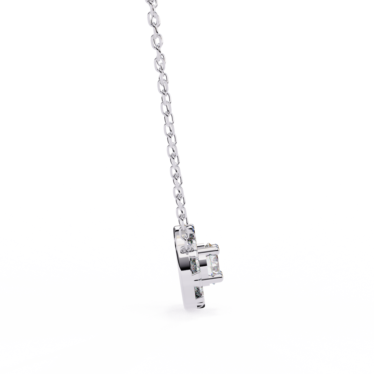 Haloria Diamond Pendant