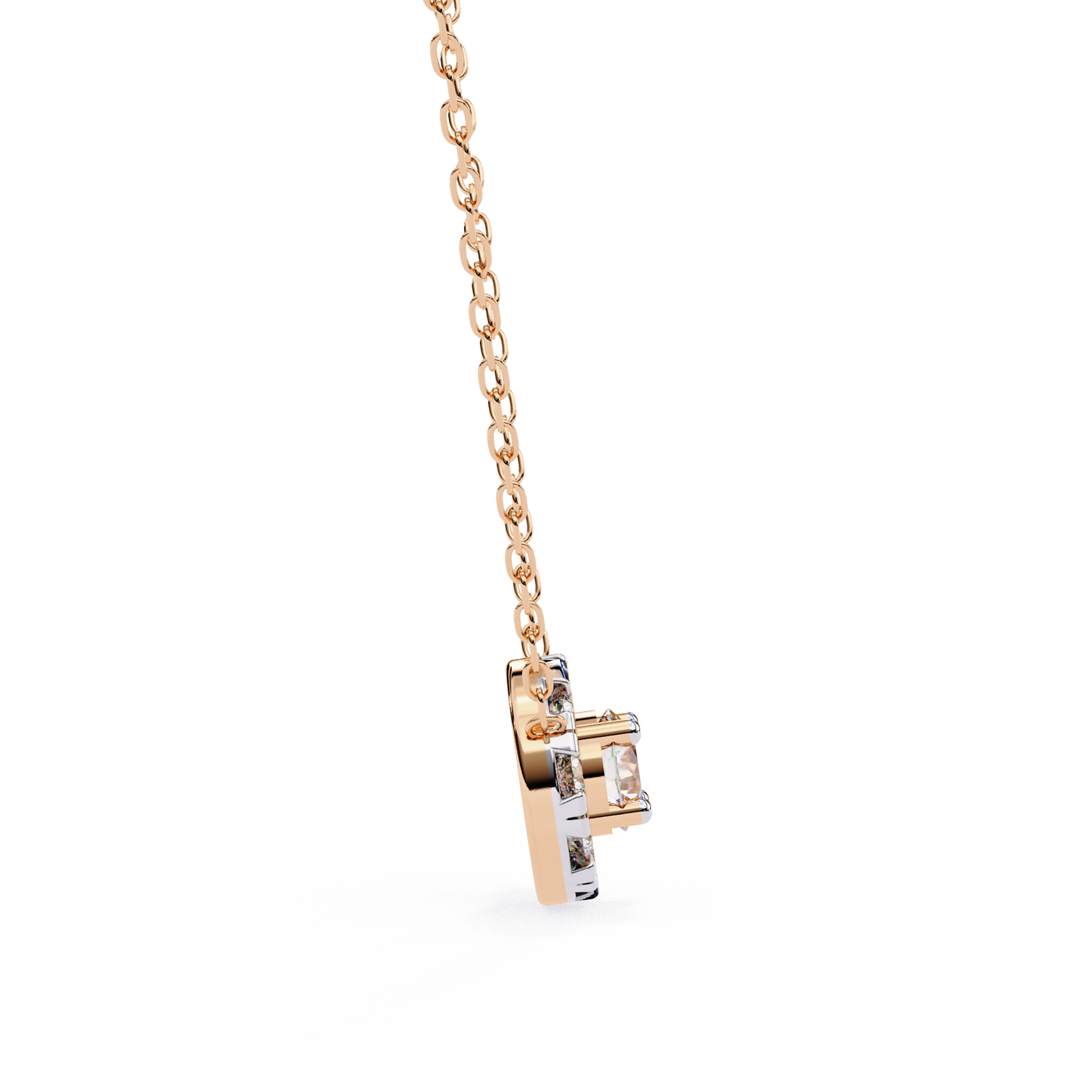 Haloria Diamond Pendant