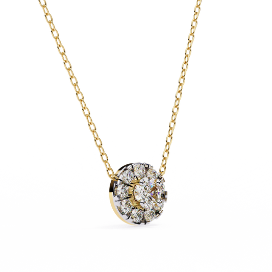 Haloria Diamond Pendant