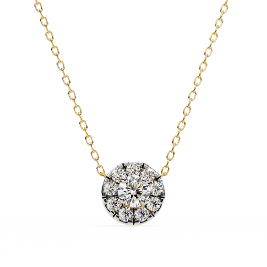 Haloria Diamond Pendant