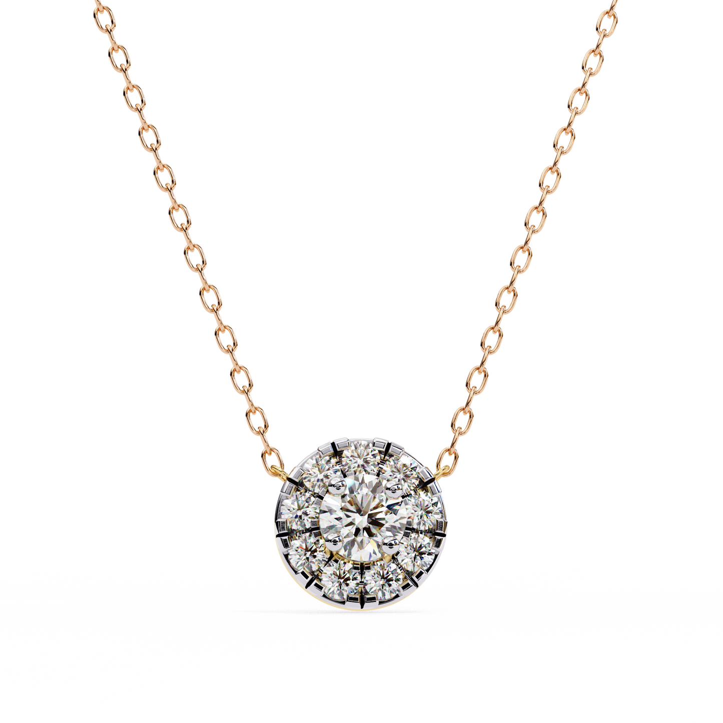 Haloria Diamond Pendant