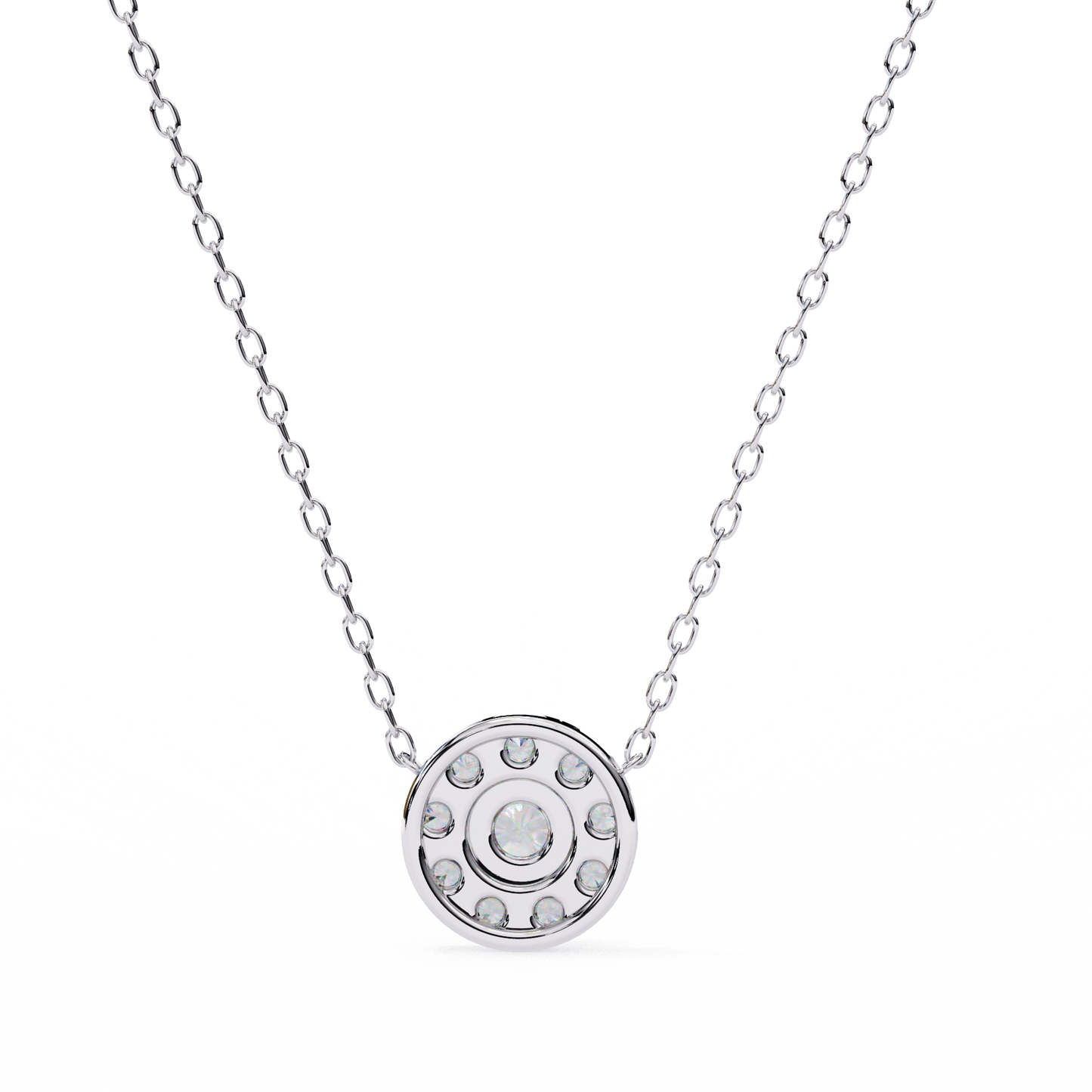 Haloria Diamond Pendant