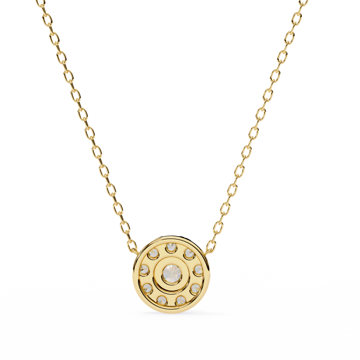 Haloria Diamond Pendant