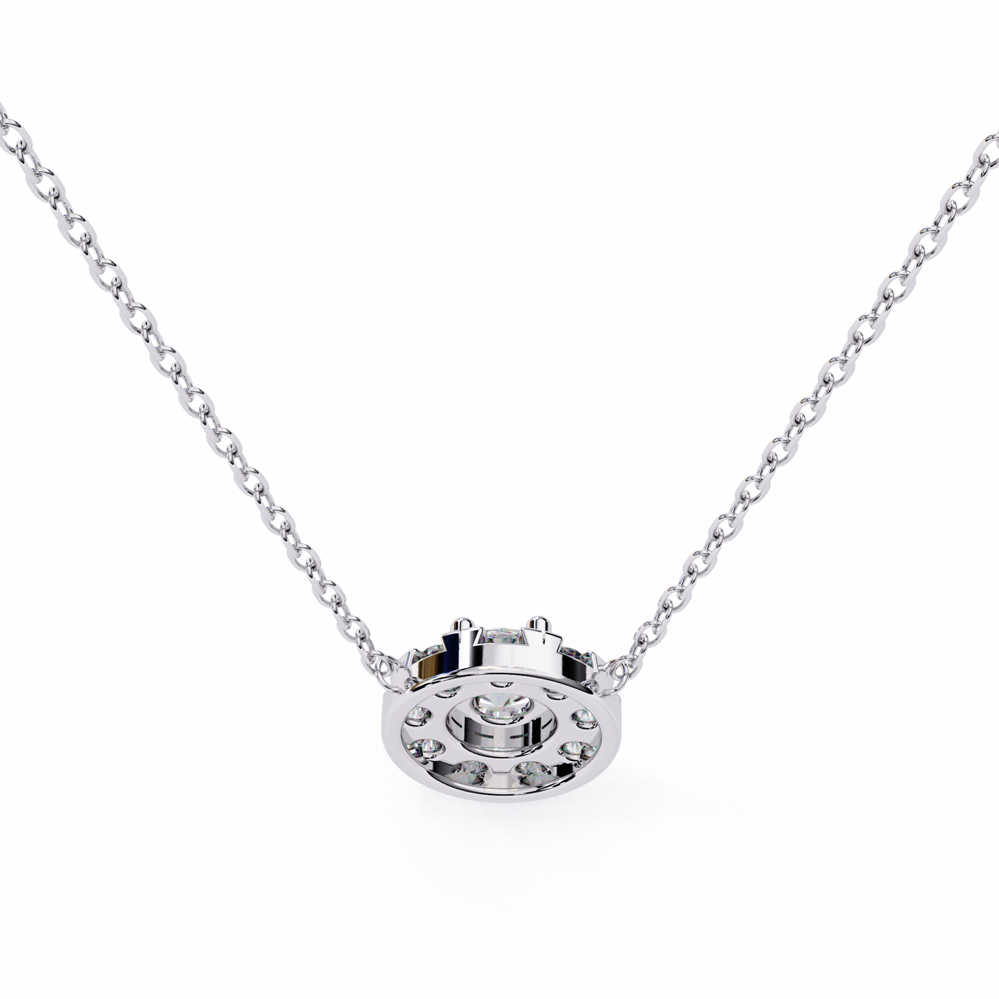 Haloria Diamond Pendant