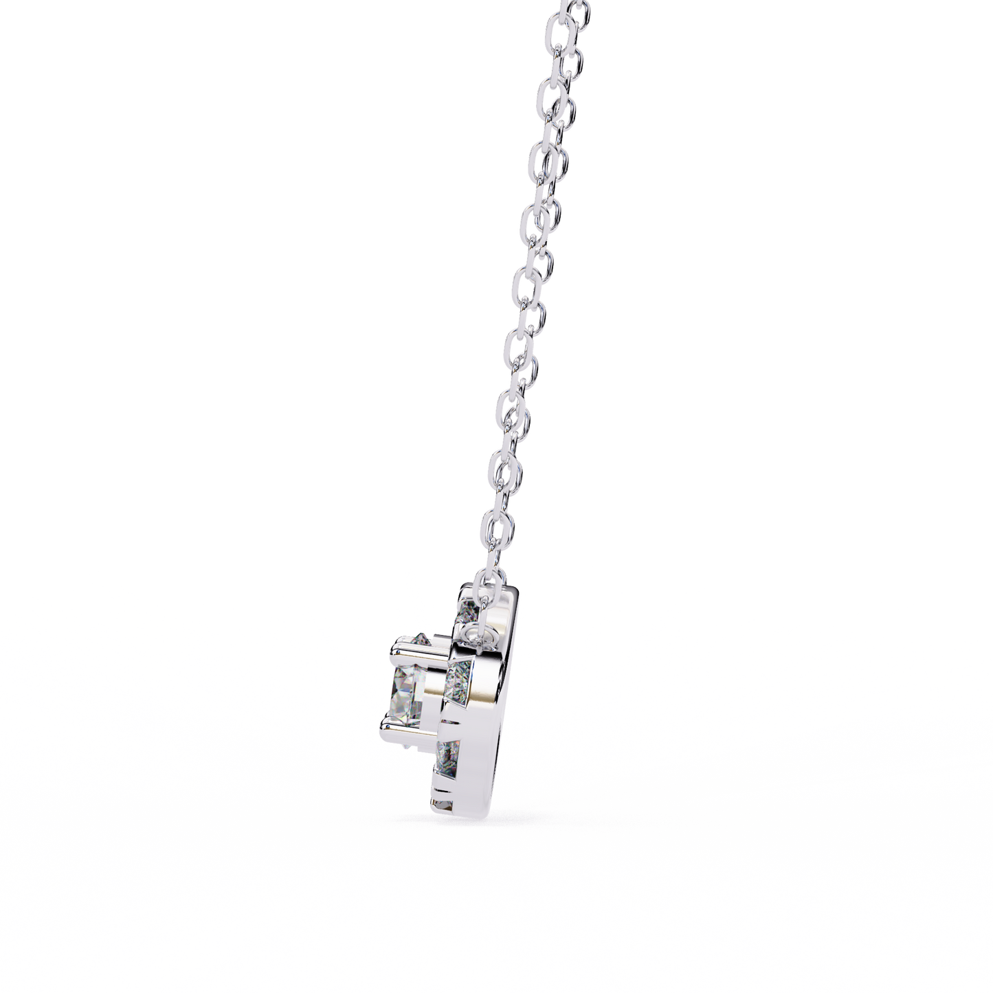 Haloria Diamond Pendant