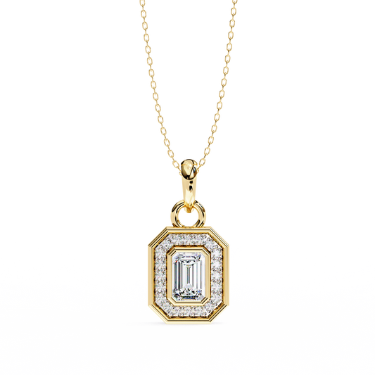 Halomira Diamond Pendant