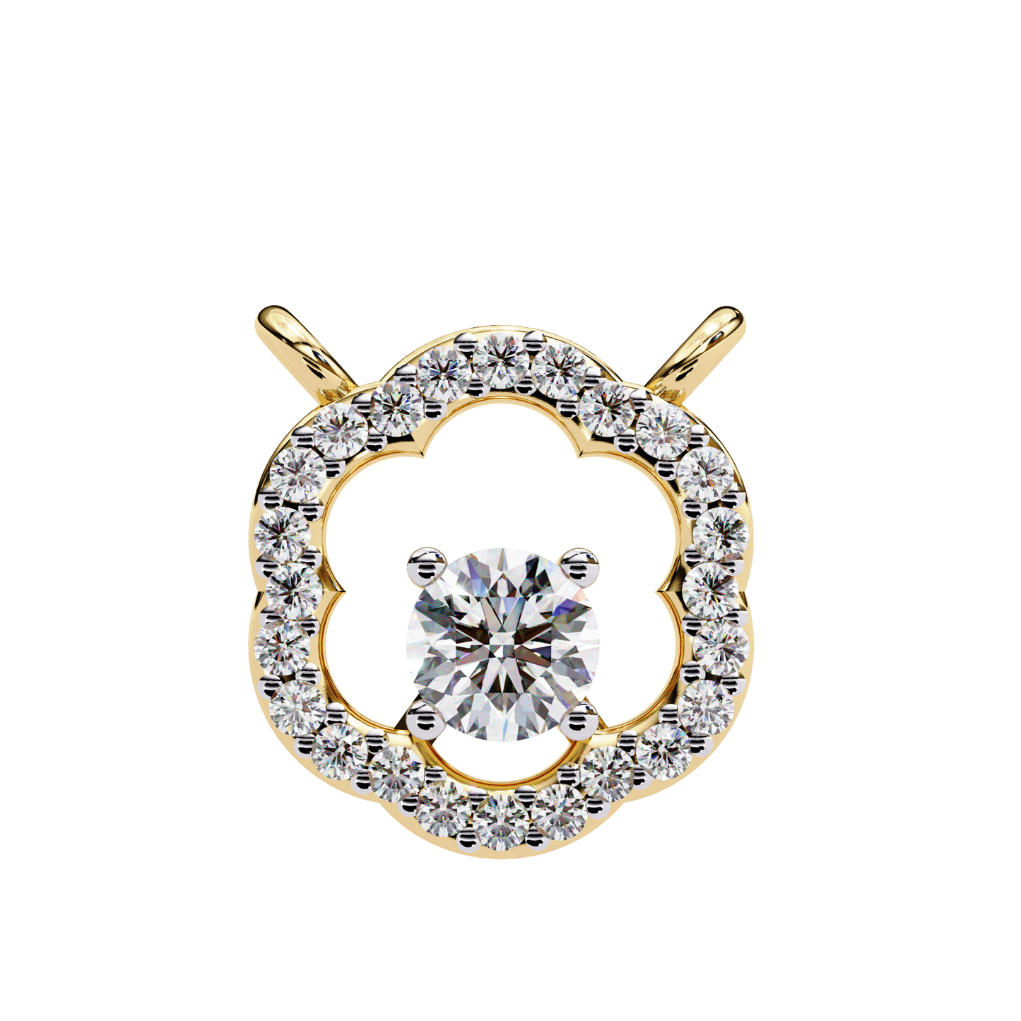 Floradia Diamond Pendant