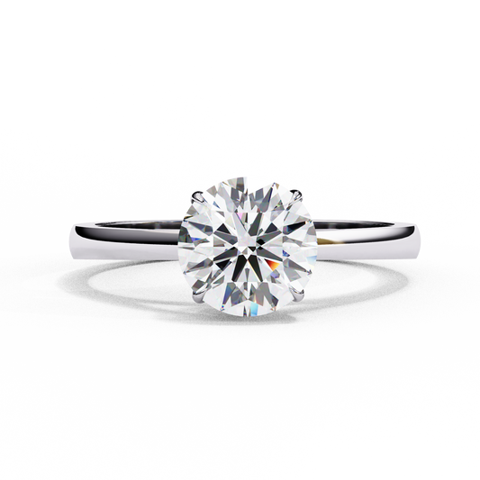 Aura Point Solitaire Ring