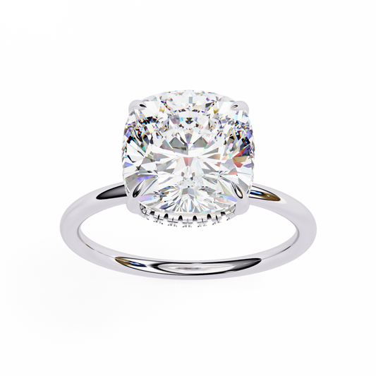 Timeless Embrace Solitaire Ring