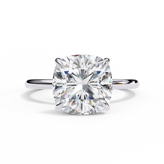 Timeless Embrace Solitaire Ring